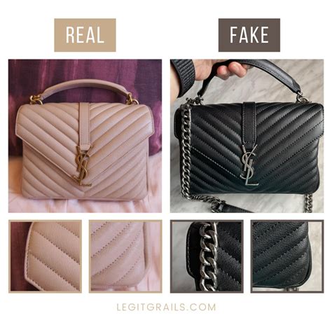 real vs fake ysl envelope bag|real vs real YSL Bags.